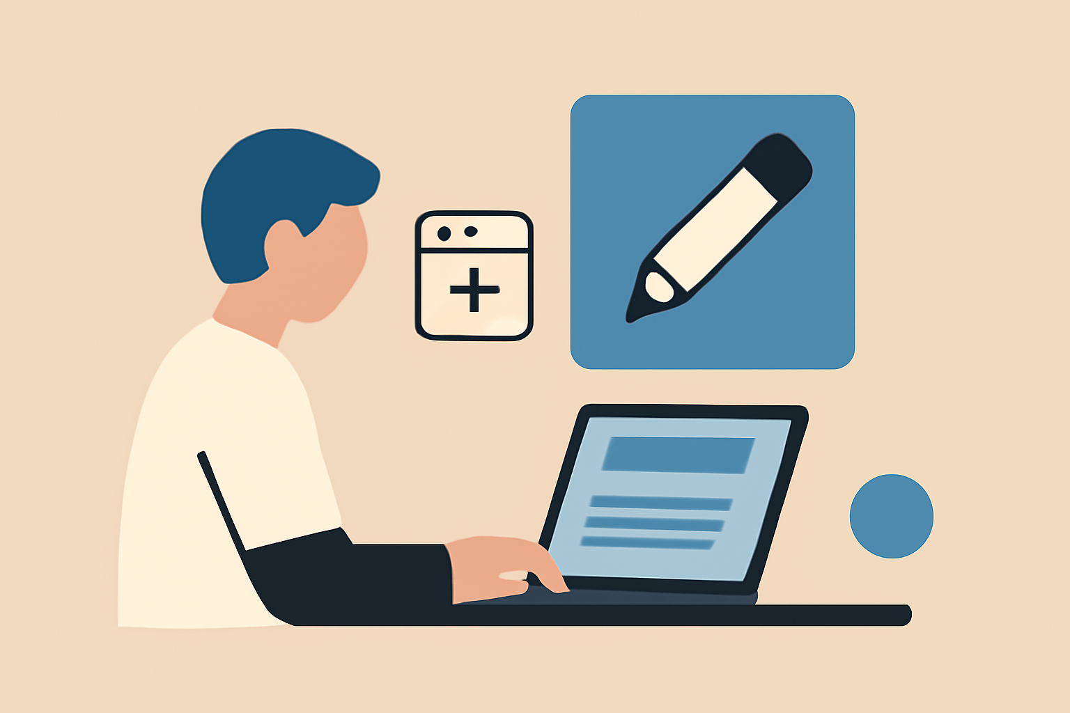 簡単にブログを開設する具体的な手順