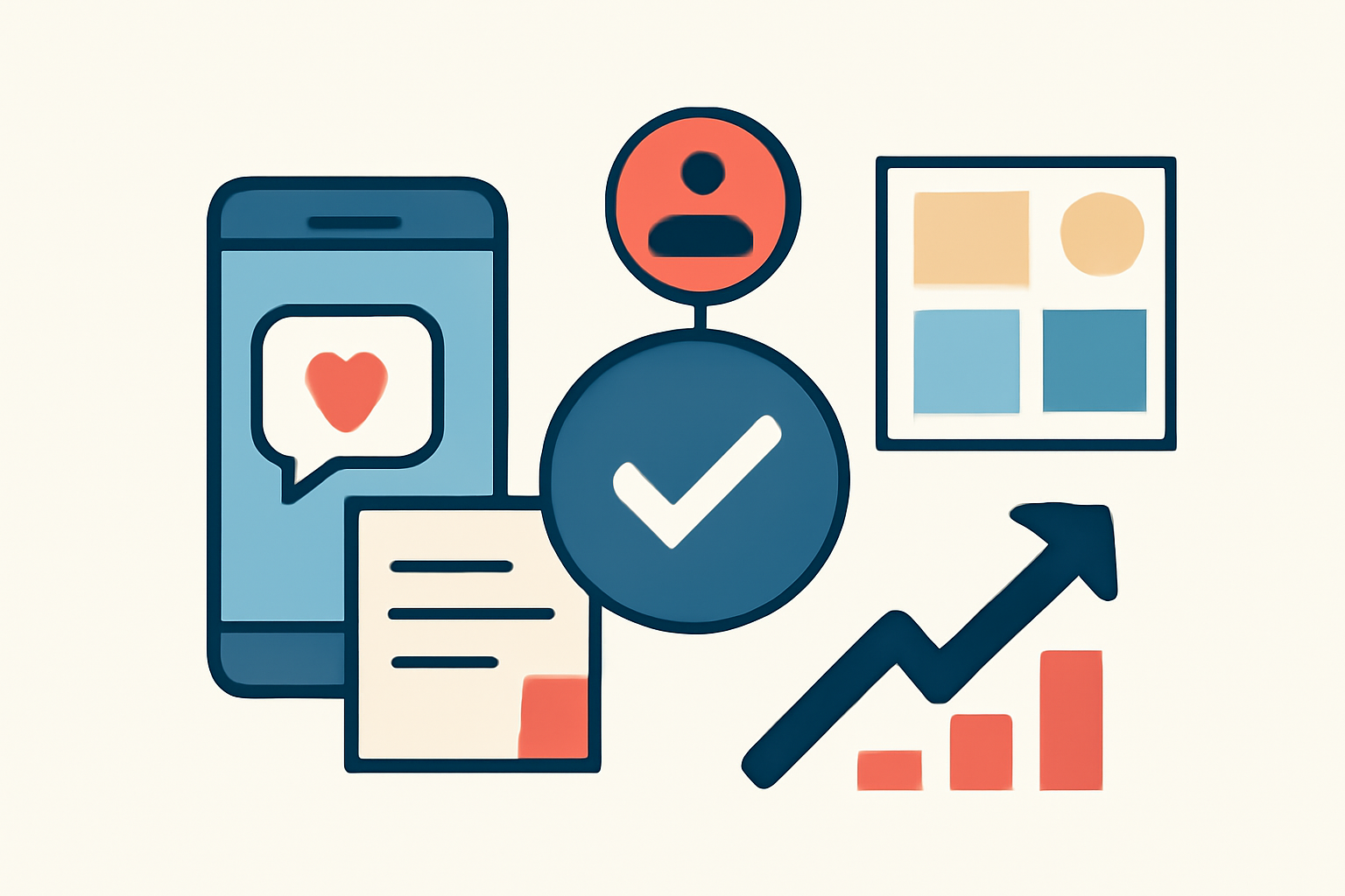 一貫した目的とターゲット設定が重要